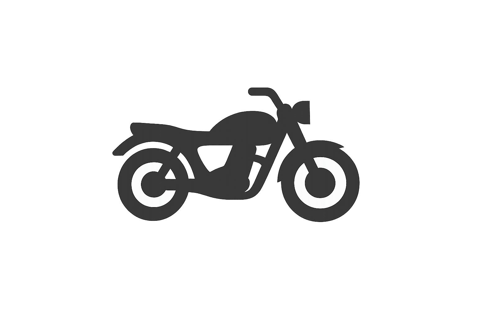 Illustration of a motorcycle